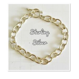 Sterling Silver Chain Link Bracelet